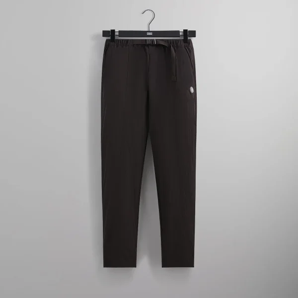 kith wrinkle nylon elias pants in kindling - KITH-SHOP