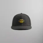 kith x batman new era 59fifty low profile black cap - KITH-SHOP