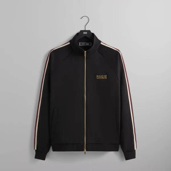 kith x bergdorf goodman clifton track jacket black - KITH-SHOP