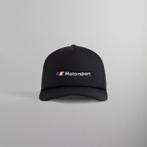 kith x bmw k motorsport black trucker hat - KITH-SHOP