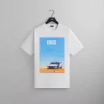 kith x bmw retro vintage white t shirt - KITH-SHOP