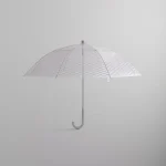 kith x ca et la monogram clear umbrella white - KITH-SHOP