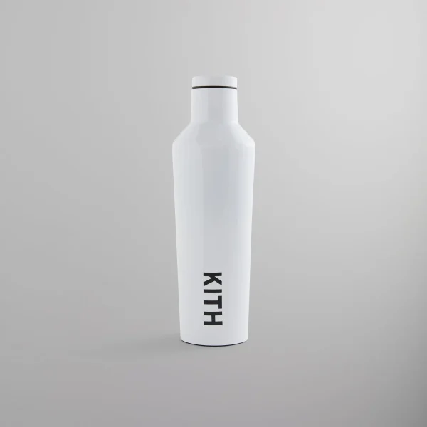 kith x corkcicle dipped canteen white - KITH-SHOP