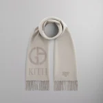 kith x giorgio armani sandrift logo scarf - KITH-SHOP