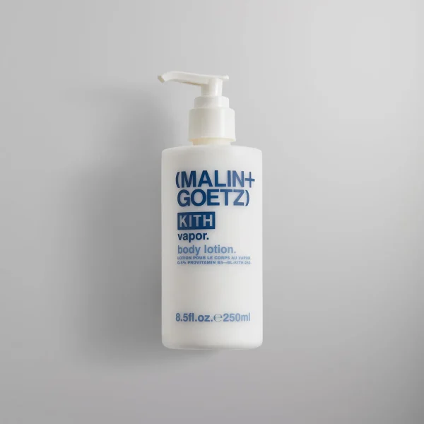 kith x malin goetz vapor body lotion deep moisturizing skin care - KITH-SHOP