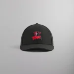 kith x marvel new era mephisto 59fifty black fitted cap - KITH-SHOP