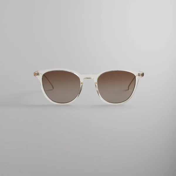 kith x modo georgica sunglasses crystal gold clear - KITH-SHOP