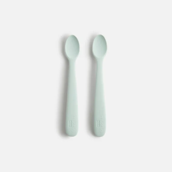 kith x mushie silicone feeding spoons 2 pack helium edition - KITH-SHOP