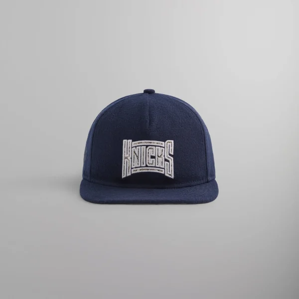 kith x new era new york knicks wool 9fifty snapback hat nocturnal edition - KITH-SHOP