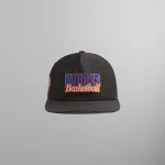 kith x new era new york knicks wrinkle nylon 9fifty snapback cap black - KITH-SHOP