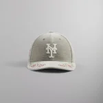 kith x new era new york mets chenille 59fifty fitted hat haze - KITH-SHOP