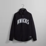 kith x new york knicks apollo nocturnal button down shirt - KITH-SHOP