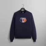 kith x new york knicks ny insignia nelson crewneck sweatshirt midnight edition - KITH-SHOP