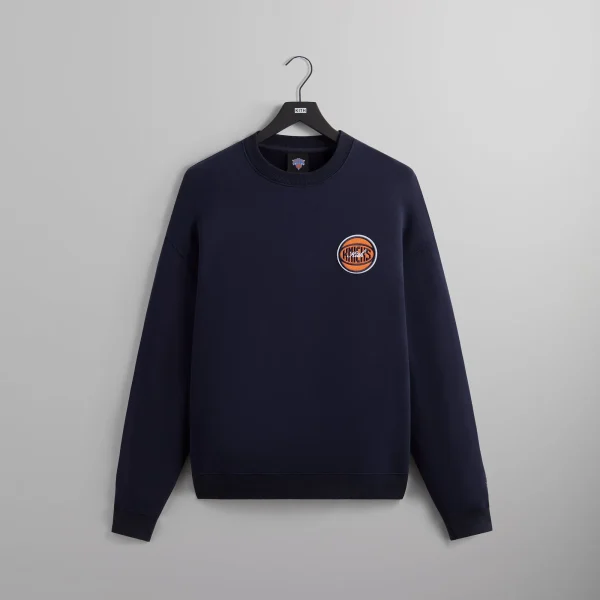 kith x new york knicks ny to the world nelson crewneck sweatshirt nocturnal - KITH-SHOP