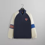 kith x new york knicks nylon quarter zip jacket nocturnal edition - KITH-SHOP