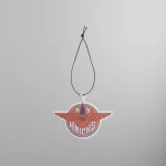 kith x new york knicks wingman logo car air freshener multi color - KITH-SHOP