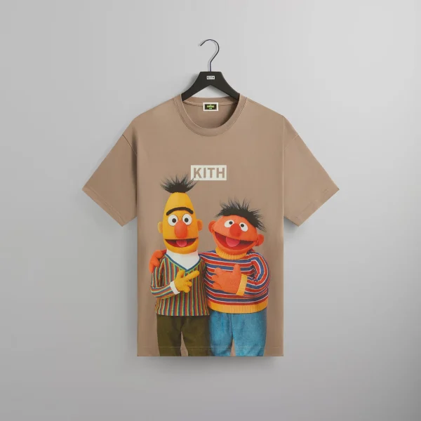 kith x sesame street bert ernie quicksand graphic tee - KITH-SHOP