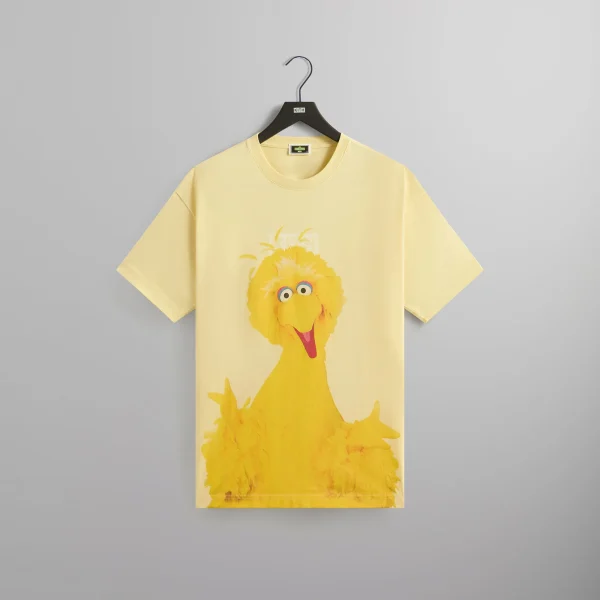 kith x sesame street big bird sunrise graphic tee - KITH-SHOP