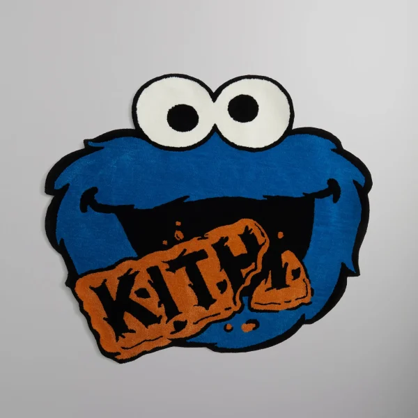 kith x sesame street cookie monster chicory rug - KITH-SHOP