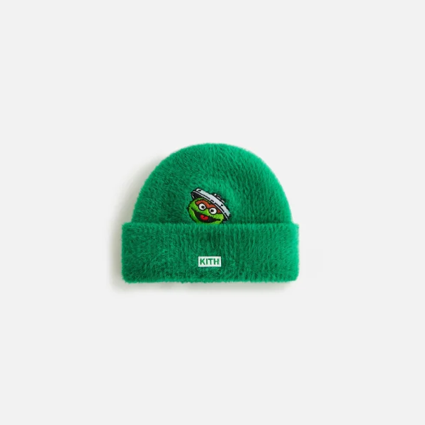 kith x sesame street grouch mia reptile baby beanie - KITH-SHOP