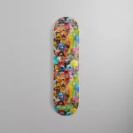 kith x sesame street multi colored skateboard deck - KITH-SHOP