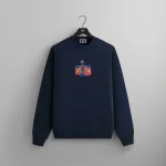 kith x sesame street super grover nelson crewneck sweatshirt nocturnal edition - KITH-SHOP