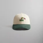 kith x the grinch suede brim aaron cap in sandrift - KITH-SHOP