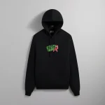 kithmas comic santa williams hoodie iii black - KITH-SHOP