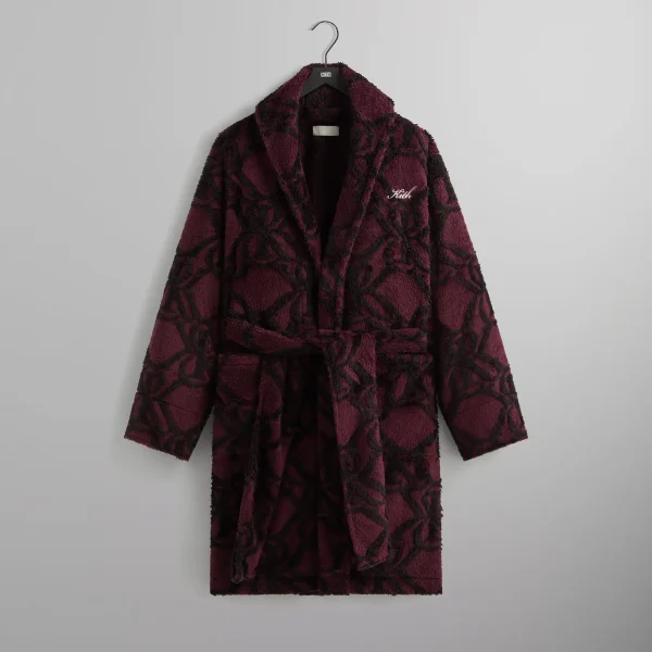 kithmas crest monogrammed robe essence collection - KITH-SHOP