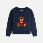 kithmas kids nocturnal teddy nelson crewneck sweatshirt - KITH-SHOP