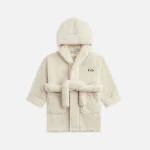 kithmas kids teddy friends silk hooded robe - KITH-SHOP