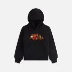 kithmas kids teddy friends williams hoodie black - KITH-SHOP