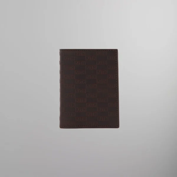 kithmas monogram bi fold wallet sleek and discreet design - KITH-SHOP