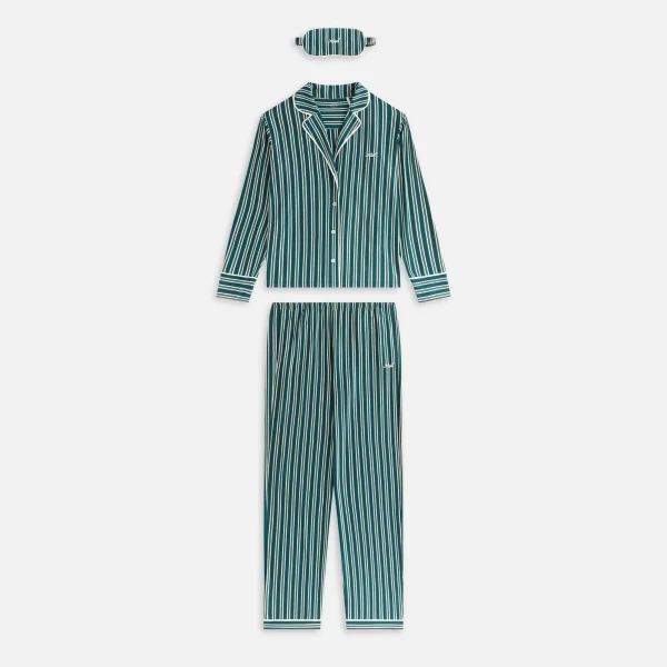 kithmas striped women s pajama set chronicle collection - KITH-SHOP