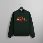 kithmas teddy friends nelson crewneck sweatshirt stadium edition - KITH-SHOP