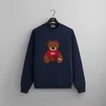 kithmas teddy nelson nocturnal crewneck sweatshirt - KITH-SHOP