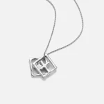 ksubi 925 sterling silver dripps box cross pendant necklace - KITH-SHOP