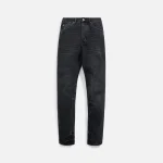 ksubi anti k sonic black denim jeans - KITH-SHOP