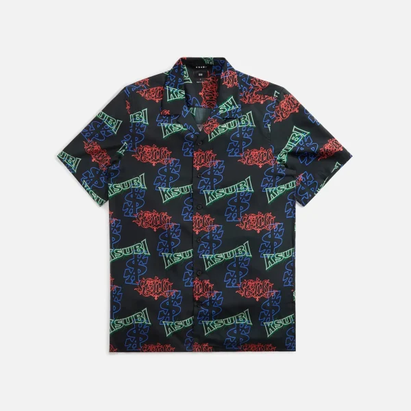 ksubi black glow resort shirt stylish summer essential - KITH-SHOP