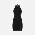 ksubi black halter neck dress call me style - KITH-SHOP