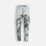 ksubi chitch lovesik blue denim jeans - KITH-SHOP