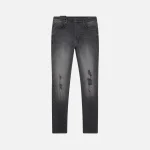 ksubi chitch prodigy trashed jeans grey - KITH-SHOP