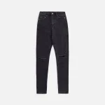 ksubi high rise washed black skinny jeans hell cat - KITH-SHOP