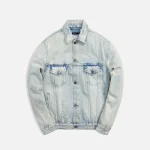 ksubi oh g jacket phase out stencil blue - KITH-SHOP