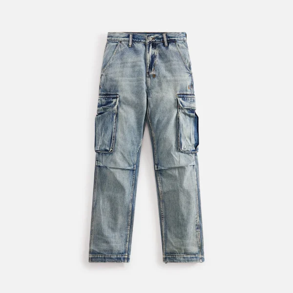 ksubi riot cargo pants punk blue denim - KITH-SHOP