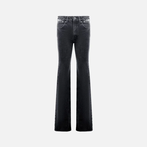 ksubi soho shadow pierced denim jeans - KITH-SHOP