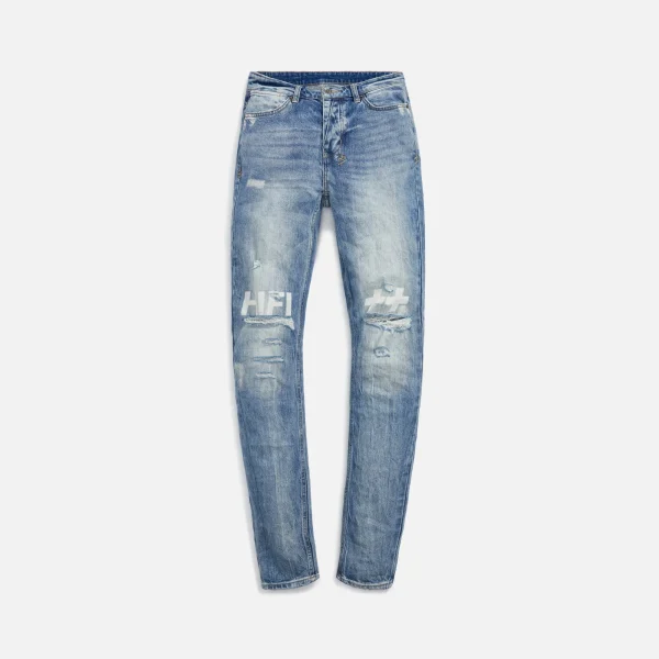 ksubi van winkle hi fi vertigo jeans blue - KITH-SHOP