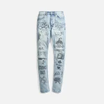 ksubi van winkle nowhere jeans punk blue - KITH-SHOP