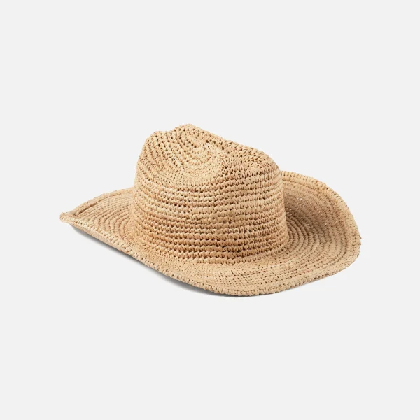 lack of color natural raffia cowboy hat - KITH-SHOP