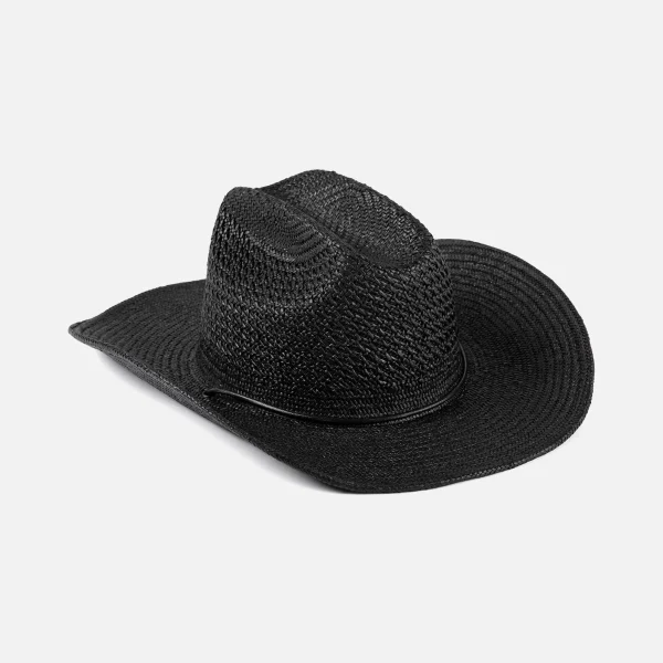 lack of color the outlaw ii stylish black hat - KITH-SHOP